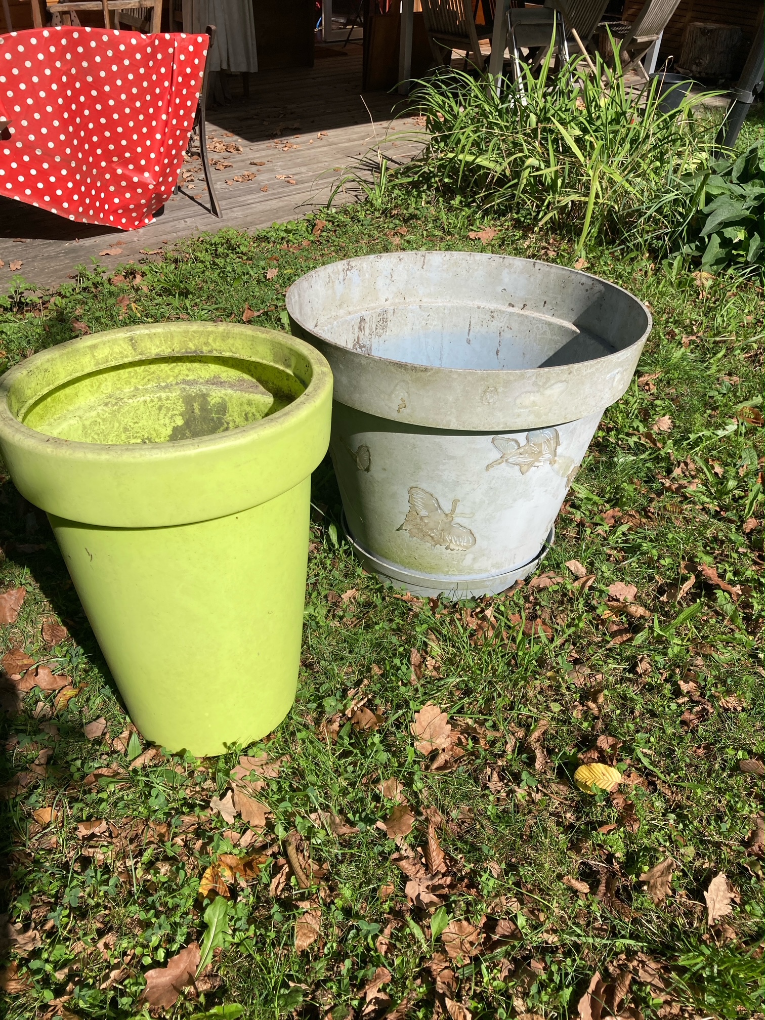 Pots plastiques 1