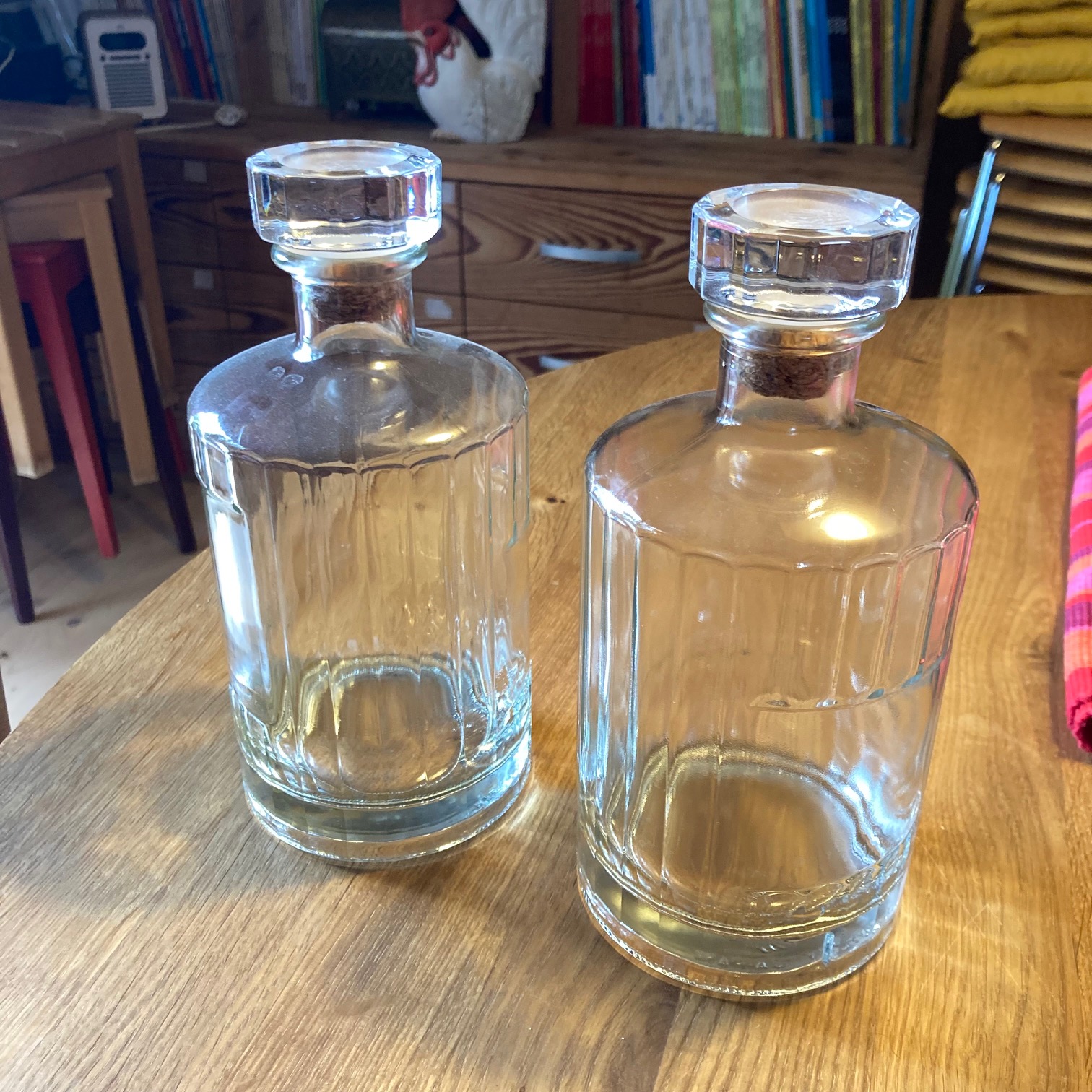 Bouteilles:carafes