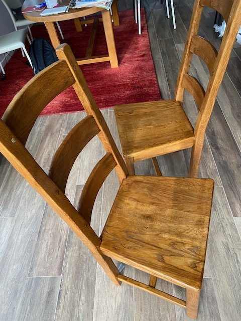 chaise chêne