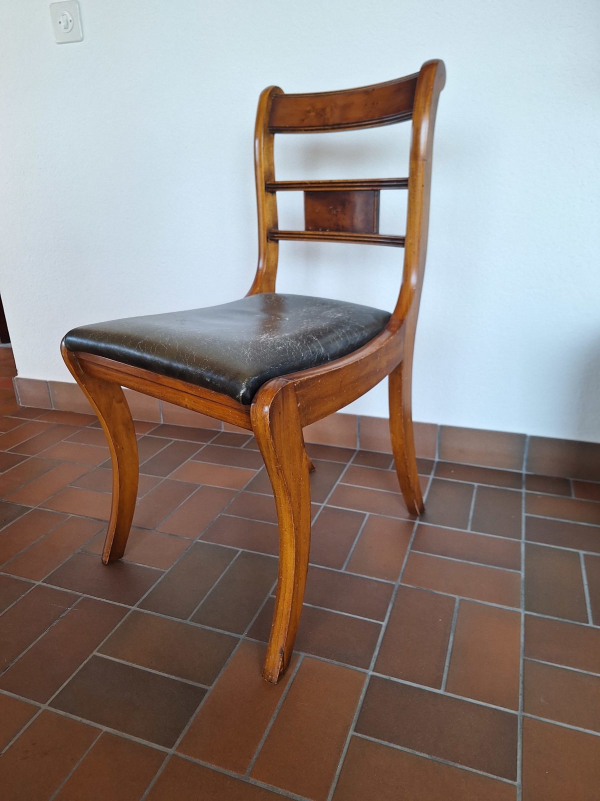 2 chaises style Empire