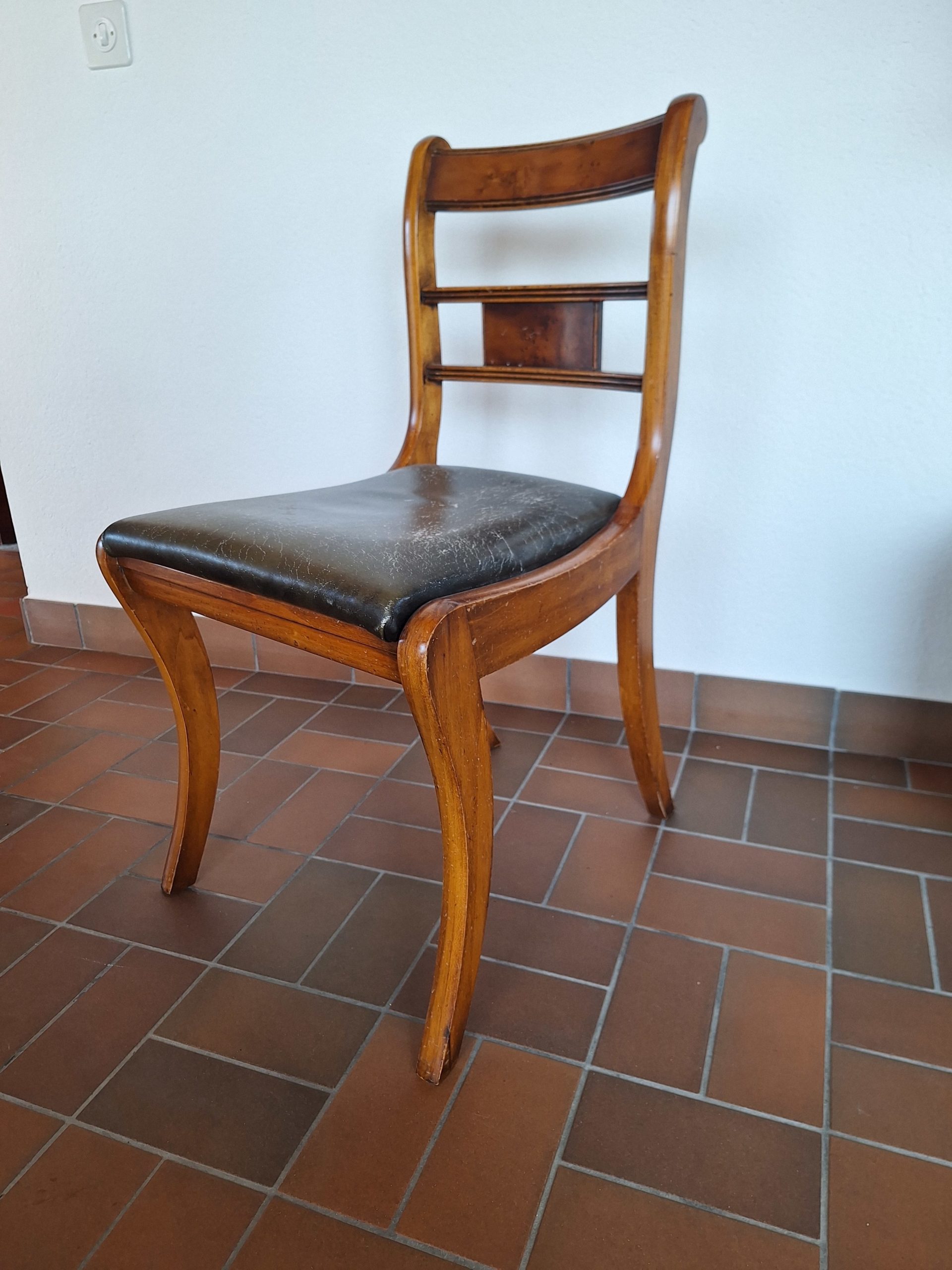 2 chaises style Empire