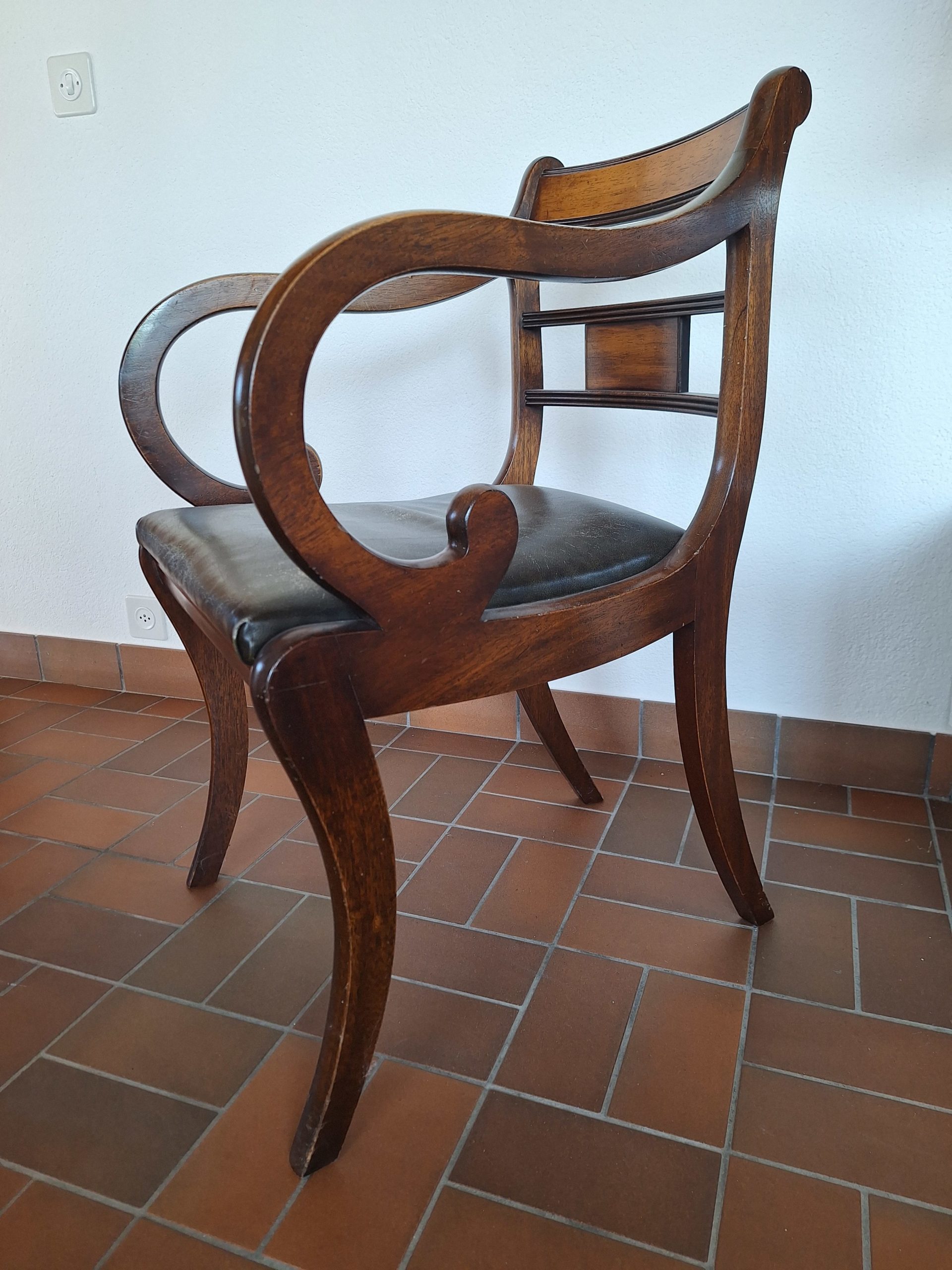 2 fauteuil style Empire